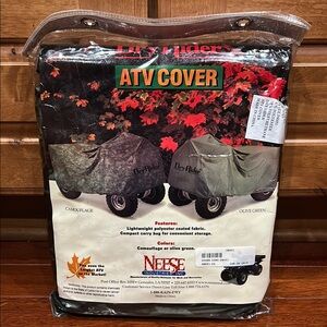 Dry-Flyers ATV Cover in Camouflage and Olive Green